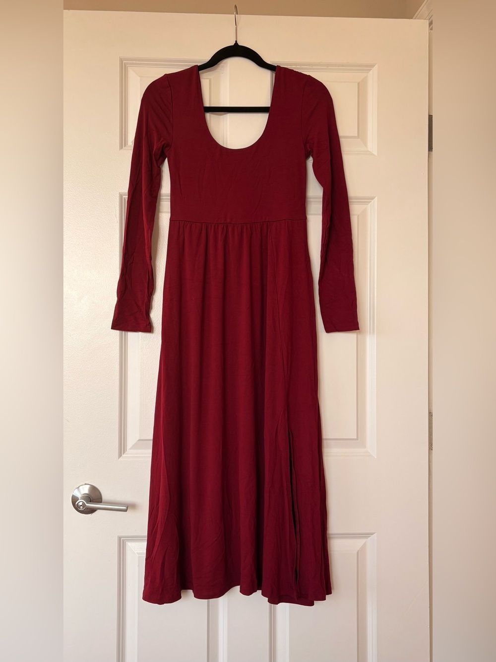 A New Day Red Scoop Neck Dress